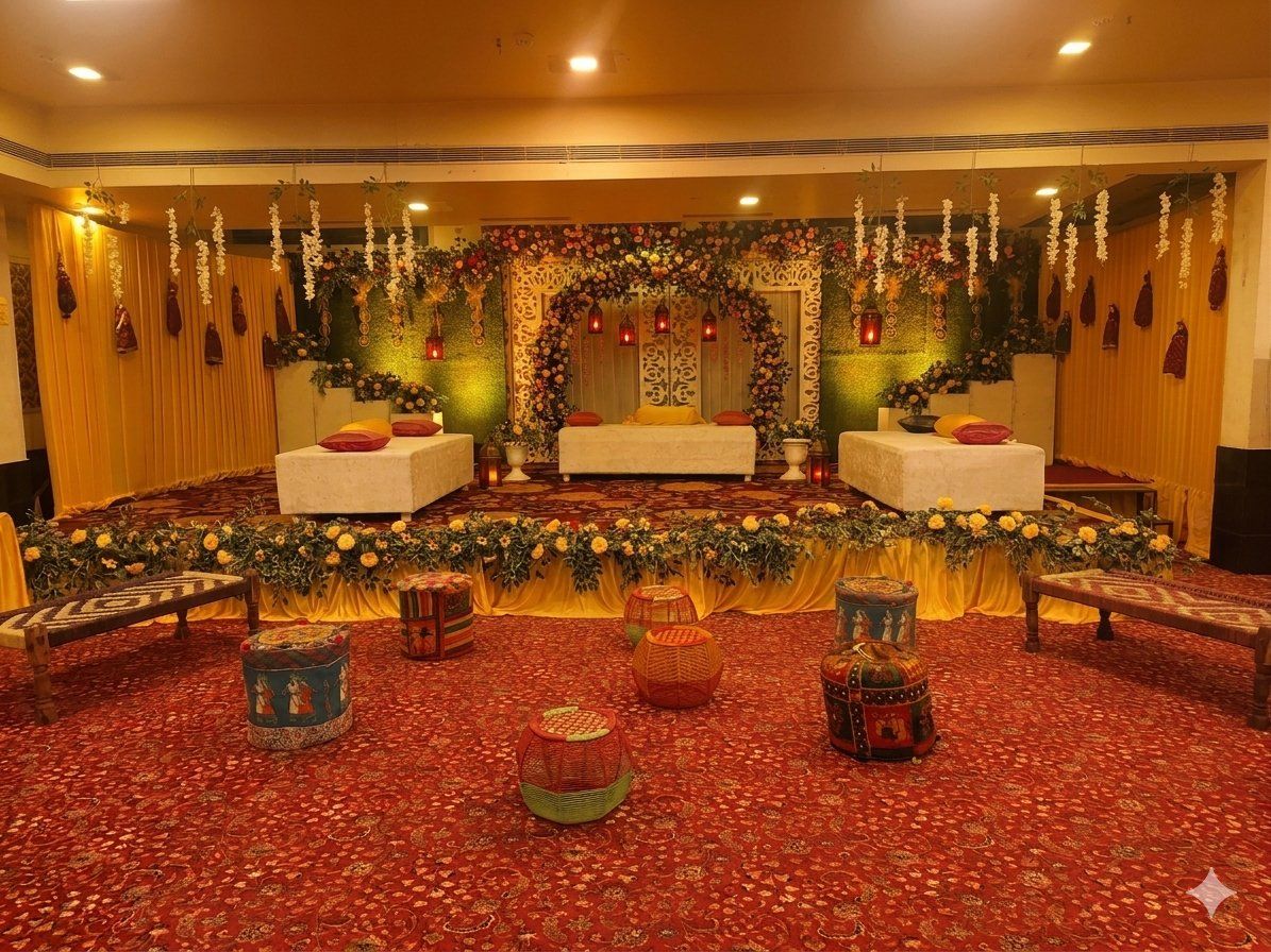 Mehndi & Sangeet Décor