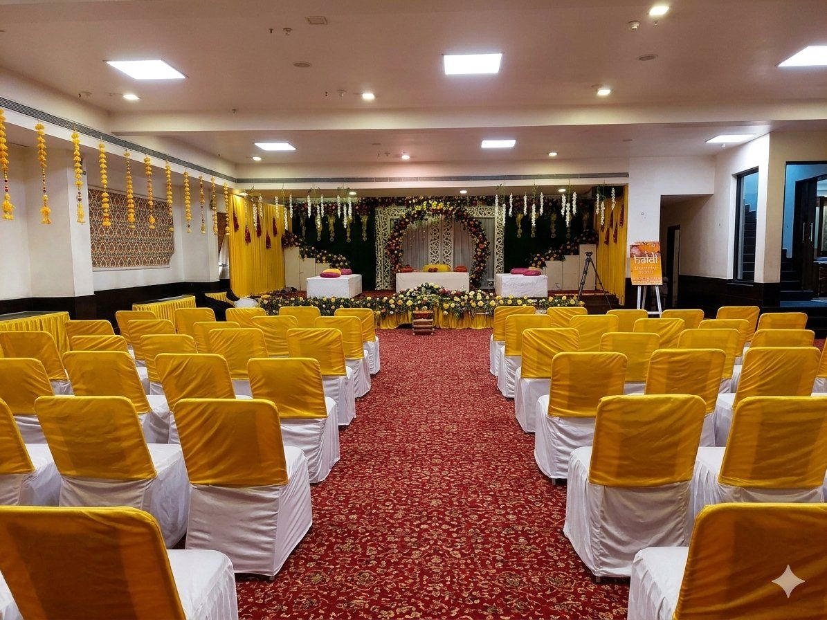 Haldi Function Seating